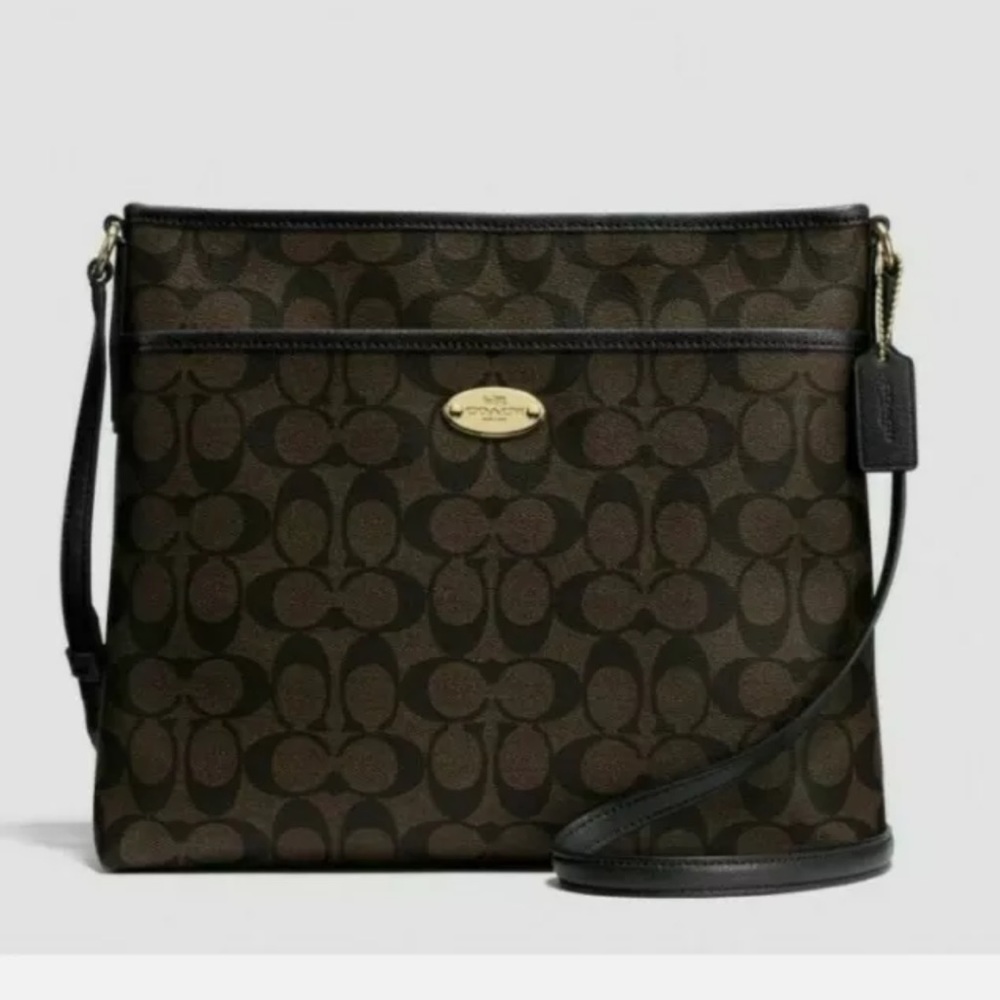 Coach file crossbody